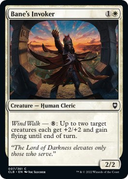 Bane's Invoker (Commander Legends: Battle for Baldur's Gate) Medium Play Foil
