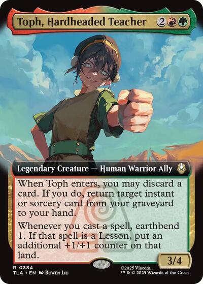 Toph, Hardheaded Teacher (Extended Art) (Avatar: The Last Airbender) Light Play