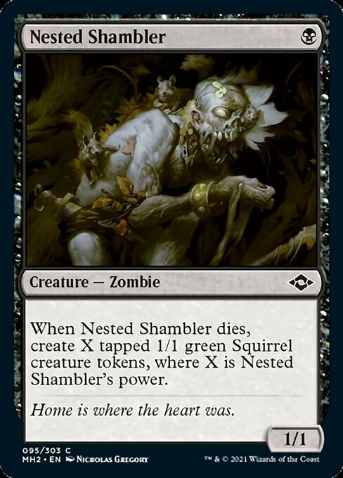Nested Shambler (Modern Horizons 2) Light Play Foil
