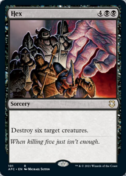 Hex (Commander 2021 Forgotten Realms) Light Play