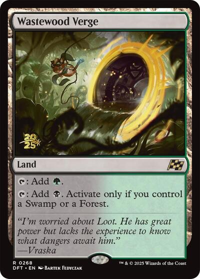 Wastewood Verge (Promos: Prerelease Cards) Light Play Foil