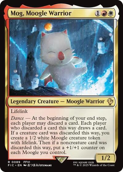 Mog, Moogle Warrior (Commander: FINAL FANTASY) Light Play