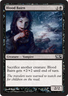 Blood Bairn (Magic 2014 Core Set) Light Play