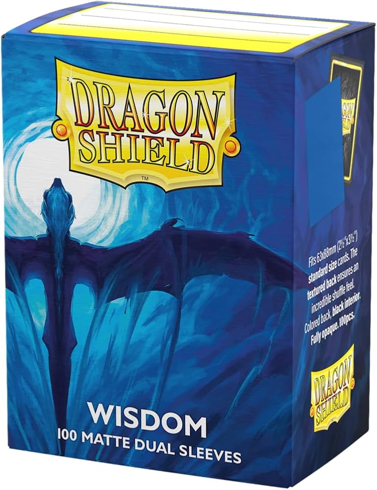 Dragon Shield Dual Matte Standard Sleeves - Wisdom (100-Pack) - Dragon Shield Card Sleeves