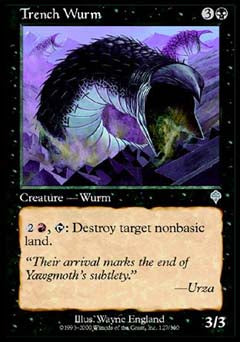Trench Wurm (Invasion) Medium Play