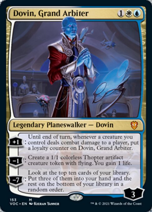 Dovin, Grand Arbiter (Commander 2021 Crimson Vow) Light Play