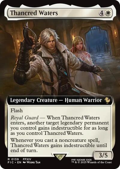 Thancred Waters (Extended Art) (Commander: FINAL FANTASY) Light Play Foil