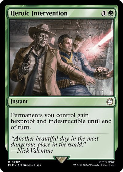 Heroic Intervention (Universes Beyond: Fallout) Light Play