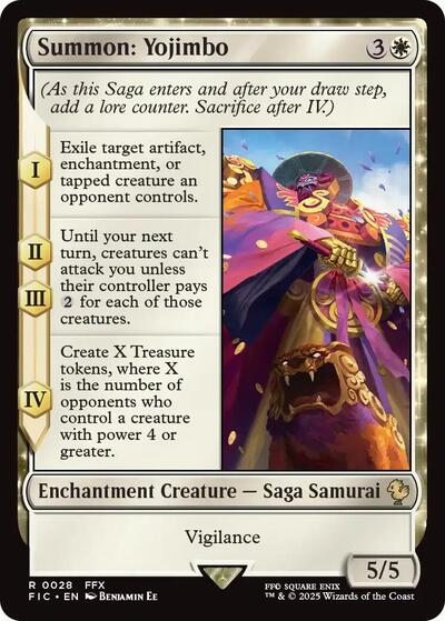 Summon: Yojimbo (Commander: FINAL FANTASY) Light Play