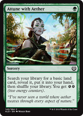 Attune with Aether (Kaladesh) Light Play