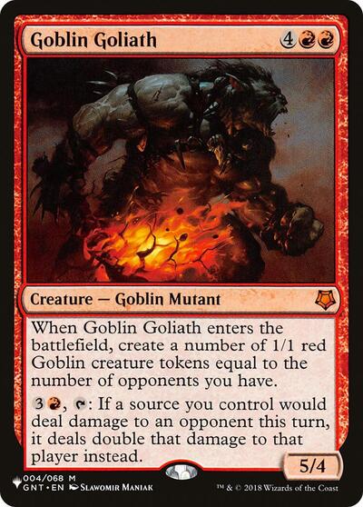 Goblin Goliath (The List) Light Play