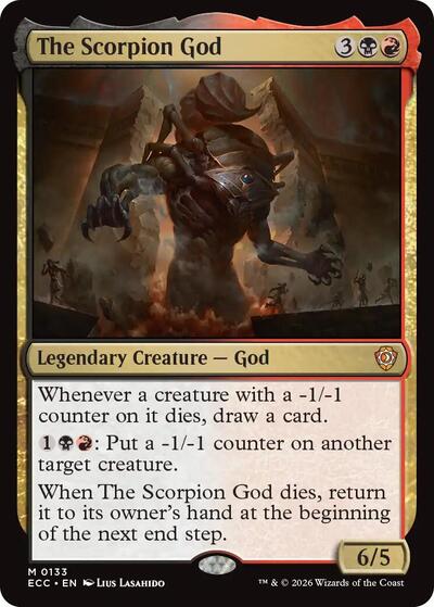 The Scorpion God (Commander: Lorwyn Eclipsed) Light Play