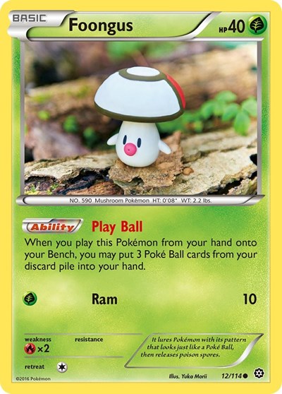 Foongus (XY - Steam Siege) Medium Play