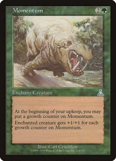 Momentum (Urza's Destiny) Light Play Foil