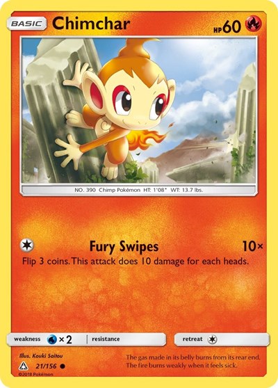 Chimchar (21) (SM - Ultra Prism) Light Play