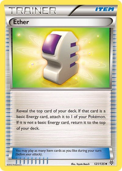 Ether (Plasma Storm) Damaged / Poor Reverse Holofoil