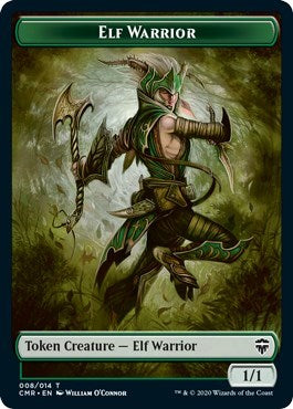 Elf Warrior Token (Commander Legends) Light Play