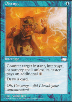 Disrupt (Weatherlight) Damaged / Poor