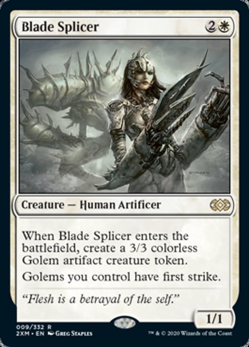 Blade Splicer (Double Masters) Light Play
