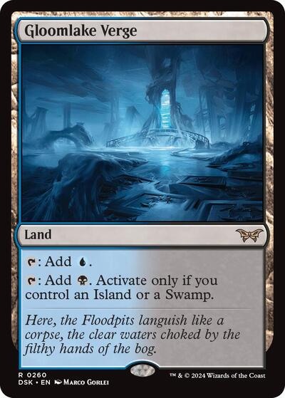 Gloomlake Verge (Duskmourn: House of Horror) Light Play