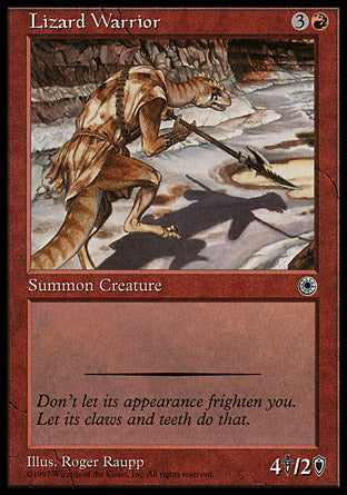Lizard Warrior (Portal) Near Mint