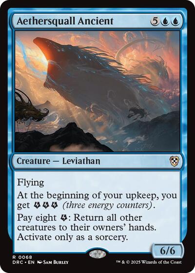 Aethersquall Ancient (Commander: Aetherdrift) Light Play