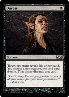 Duress (Magic 2010 Core Set) Light Play