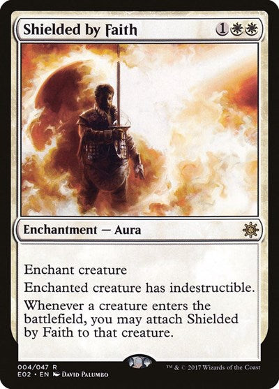 Shielded by Faith (Explorers of Ixalan) Light Play