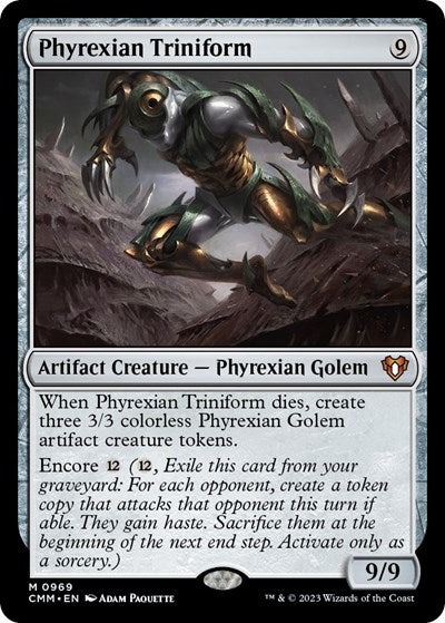 Phyrexian Triniform (Commander Masters) Light Play