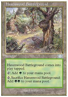 Havenwood Battleground (Classic 6th Edition) Light Play