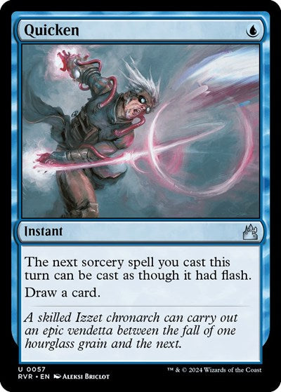 Quicken (Ravnica Remastered) Light Play