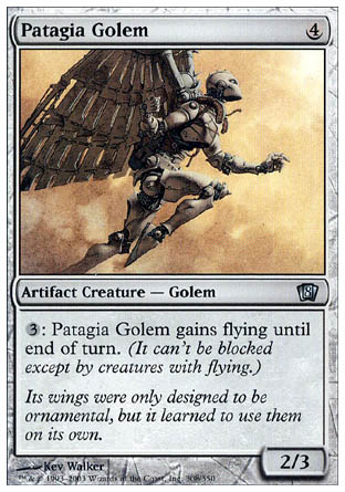 Patagia Golem (8th Edition) Medium Play