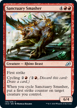 Sanctuary Smasher (Ikoria: Lair of Behemoths) Light Play