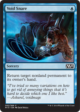 Void Snare (Magic 2015 Core Set) Light Play Foil