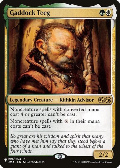 Gaddock Teeg (The List) Light Play