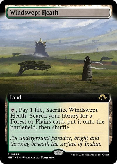 Windswept Heath (Extended Art) (Modern Horizons 3) Near Mint