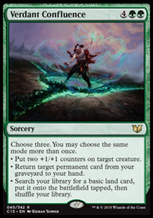Verdant Confluence (Commander 2015) Light Play
