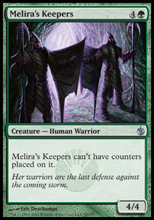 Melira's Keepers (Mirrodin Besieged) Light Play
