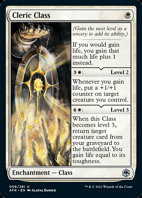 Cleric Class (Adventures in the Forgotten Realms) Light Play