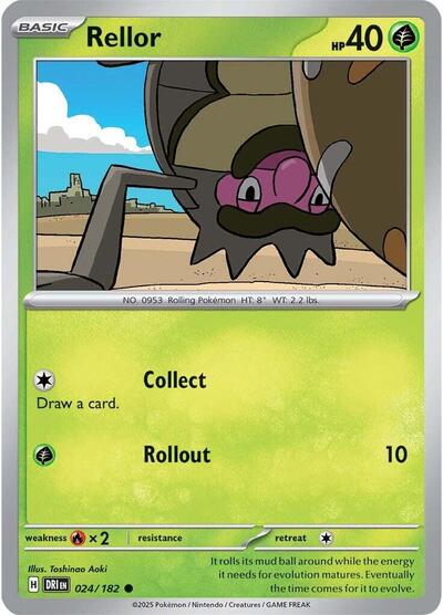 Rellor (SV10: Destined Rivals) Light Play