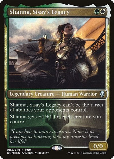 Shanna, Sisay's Legacy (Promos: FNM) Medium Play Foil