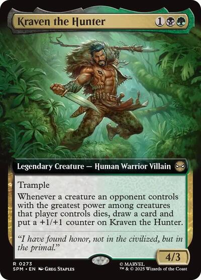 Kraven the Hunter (Extended Art) (Marvel's Spider-Man) Light Play