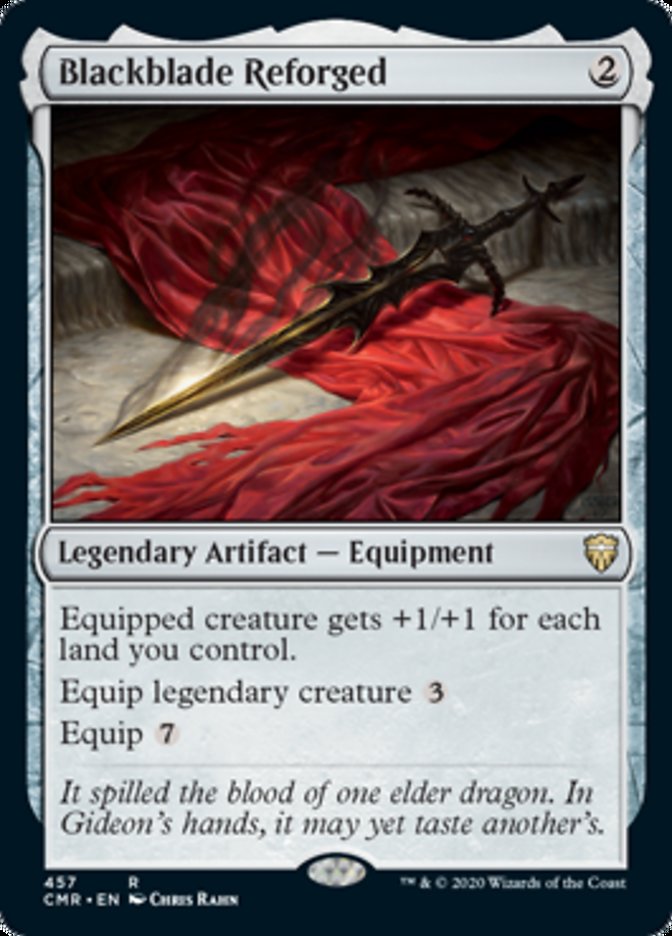 Blackblade Reforged (Commander 2020 Commander Legends) Medium Play