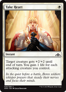 Take Heart (Guilds of Ravnica) Light Play