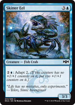 Skitter Eel (Ravnica Allegiance) Light Play