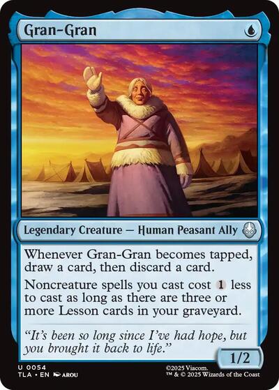 Gran-Gran (Avatar: The Last Airbender) Light Play Foil