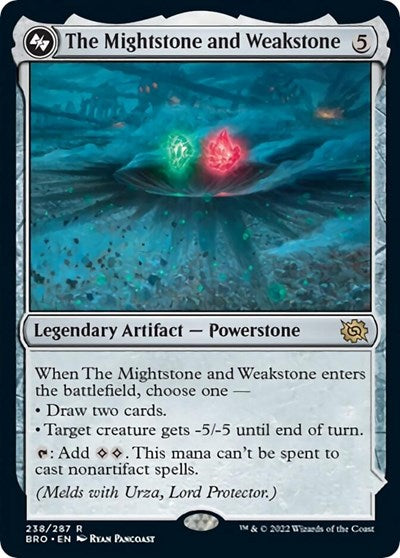 The Mightstone and Weakstone (The Brothers' War) Light Play