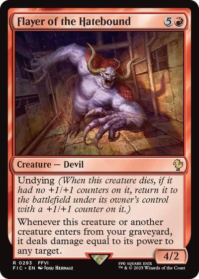 Flayer of the Hatebound (Commander: FINAL FANTASY) Light Play