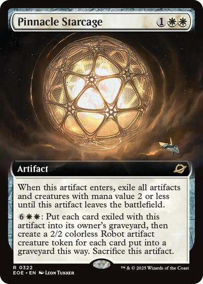 Pinnacle Starcage (Extended Art) (Edge of Eternities) Light Play