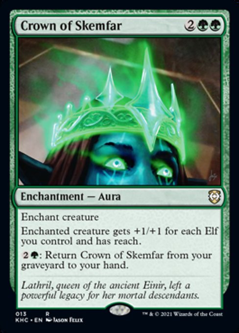 Crown of Skemfar (Commander 2021 Kaldheim) Light Play